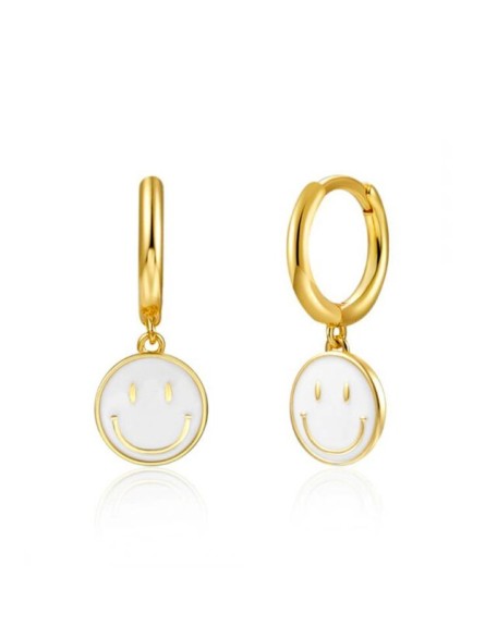 smiley face earrings