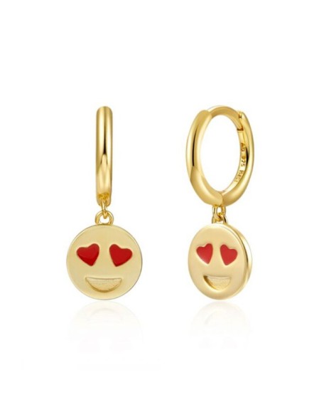 smiley face earrings