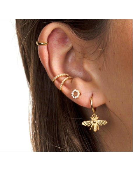 honey bee earrings