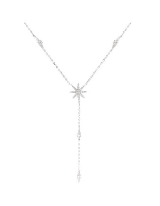 shooting star sterling silver necklace