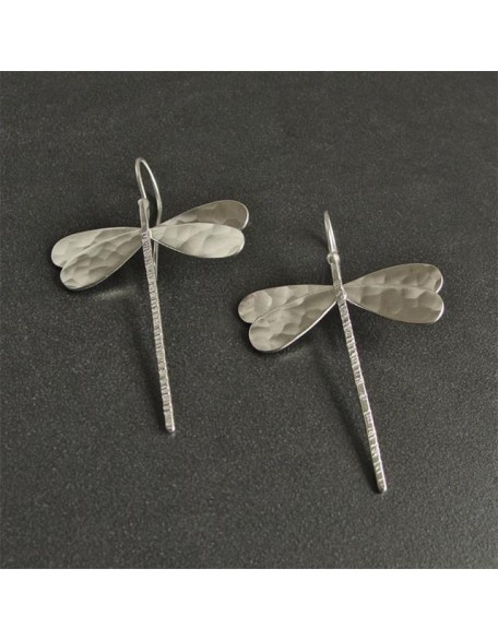 dragonfly drop earrings