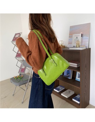 retro green handbag