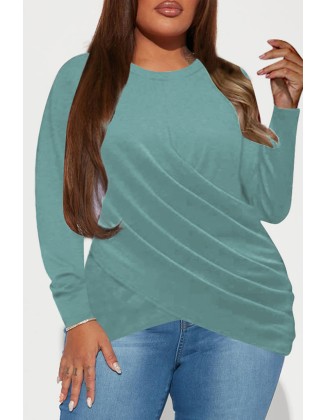 Cutout Heart Decor Off Shoulder Top