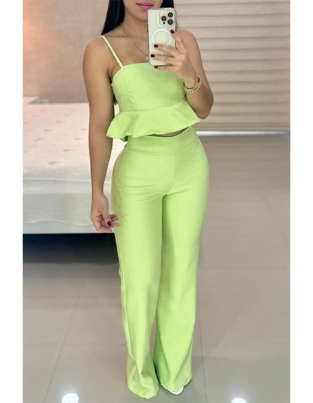 Sleeveless Backless Pocket Design Drawstring Jumpsuit