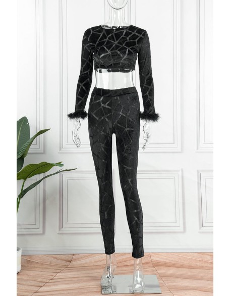 Zipper Design Long Sleeve Bodysuit