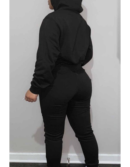 Zipper Design Long Sleeve Bodysuit